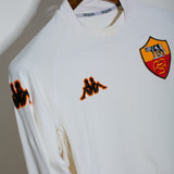 Roma 2000-01 Batistuta Long Sleeve Away Kit (L)