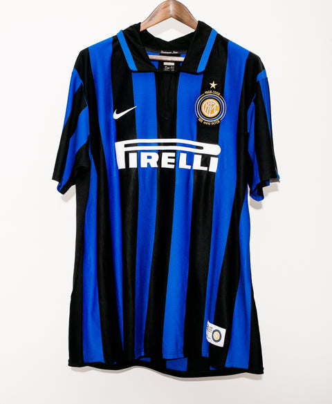 Inter Milan 2007 Zanetti Home Kit (2XL)