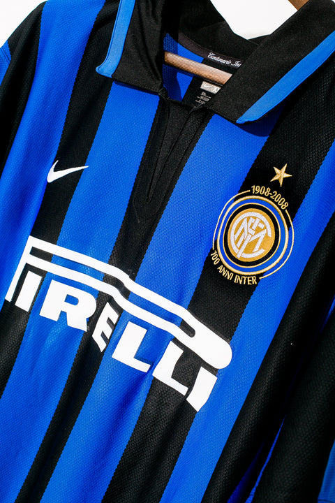 Inter Milan 2007 Zanetti Home Kit (2XL)