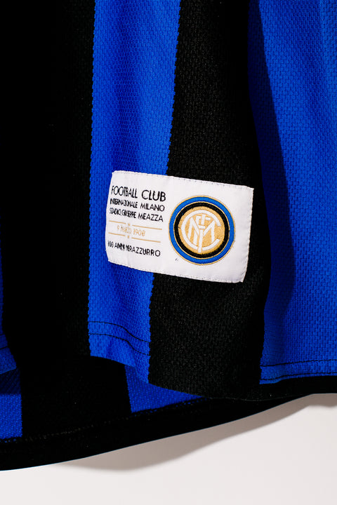 Inter Milan 2007 Zanetti Home Kit (2XL)