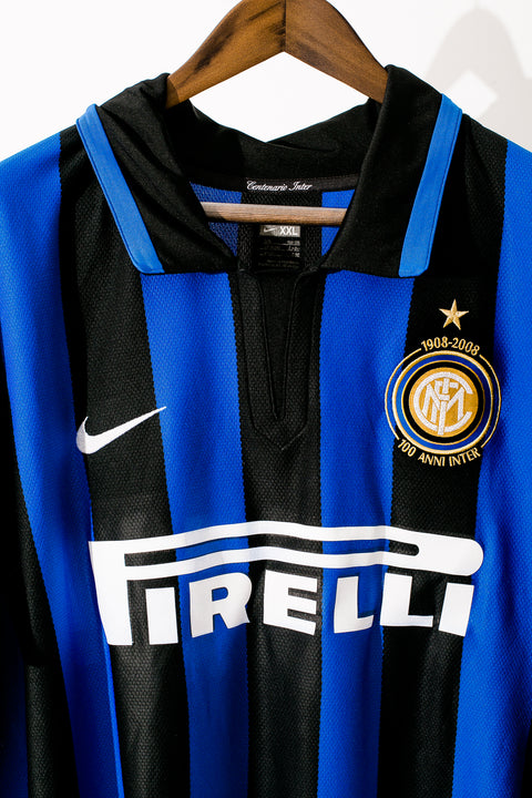 Inter Milan 2007 Zanetti Home Kit (2XL)