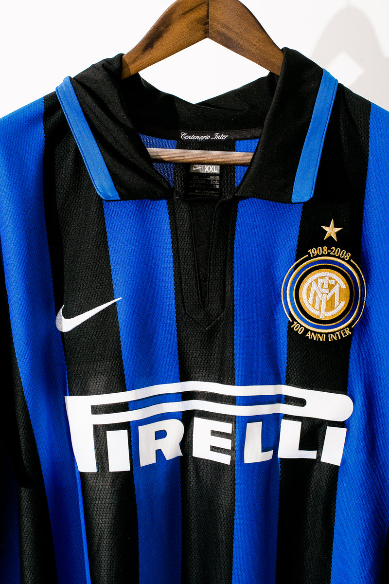 Inter Milan 2007 Zanetti Home Kit (2XL)