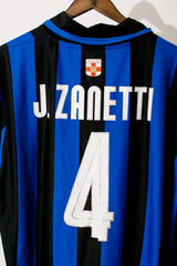 Inter Milan 2007 Zanetti Home Kit (2XL)