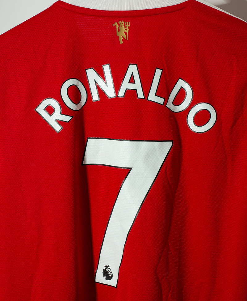 Manchester United 2021-22 Ronaldo Home Kit BNWT (L)