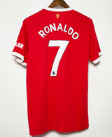 Manchester United 2021-22 Ronaldo Home Kit BNWT (L)