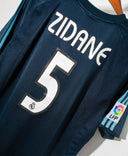 Real Madrid 2004 Away #5 Zidane ( L )
