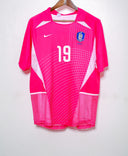 South Korea 2002 home Player Issue #19 Ahn jung hwan ( L )