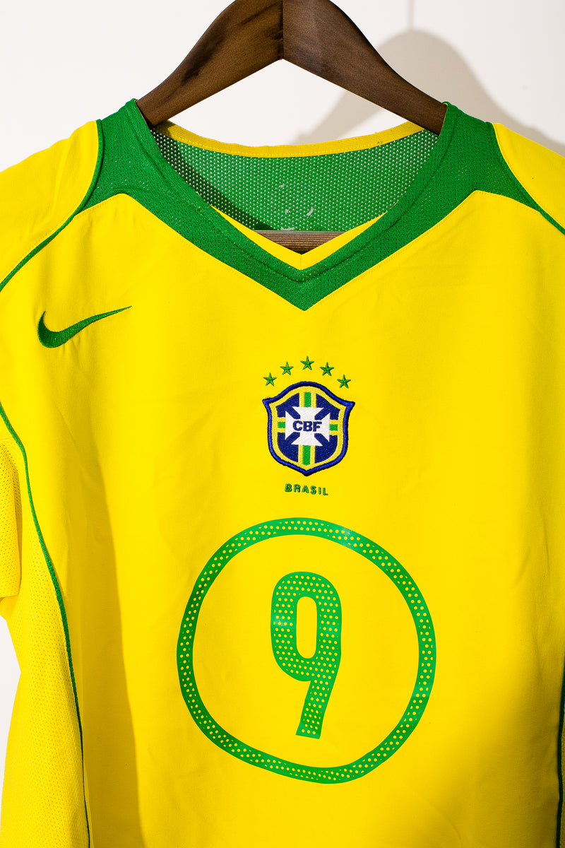 Brazil 2004 Ronaldo Home Kit (M)