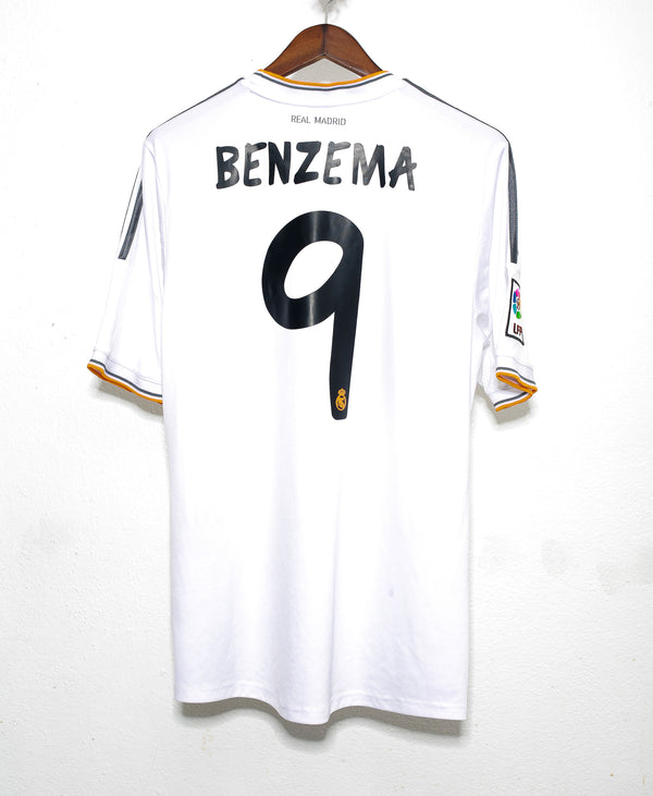 Real Madrid 2013-14 Benzema Home Kit (L)