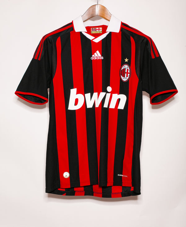 AC Milan 2009-10 Ronaldinho Home Kit (S)
