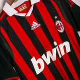 AC Milan 2009-10 Ronaldinho Home Kit (S)