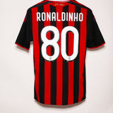 AC Milan 2009-10 Ronaldinho Home Kit (S)