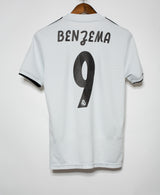 Real Madrid 2018-19 Benzema Home Kit (S)