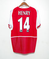Arsenal 2003-04 Henry Home Kit (S)