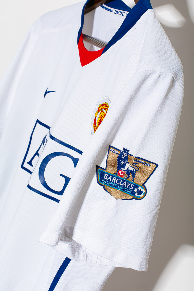 Manchester United 2008-09 Evra Away Kit (XL)