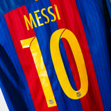 Barcelona 2015-16 Messi Home Kit (XL)