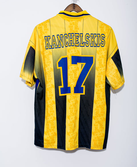 1996 - 1997 Everton Away #17 Kanchelskis Kit ( XL )