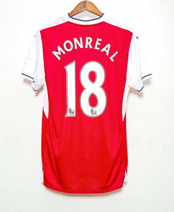 Arsenal 2016-17 Monreal Home Kit (L)