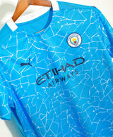 Manchester City 2020-21 Home Kit (Y2XL)