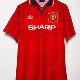Manchester United 1994-95 Cantona Home Kit (L)