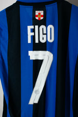 Inter Milan 2007-08 Figo Home Kit (M)