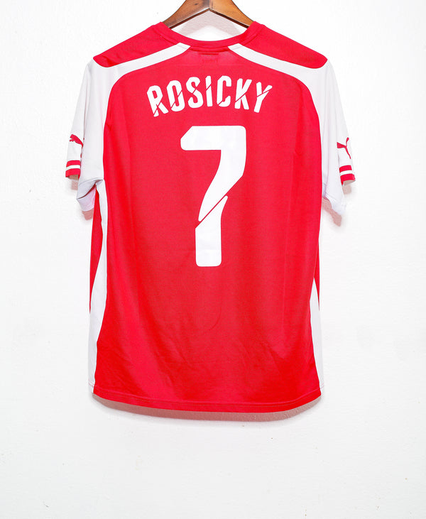 Arsenal 2014-15 Rosicky Home Kit (L)