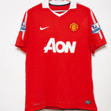 Manchester United 2010-11 Fletcher Home Kit (L)