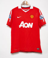 Manchester United 2010-11 Fletcher Home Kit (L)