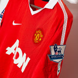 Manchester United 2010-11 Fletcher Home Kit (L)