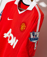 Manchester United 2010-11 Fletcher Home Kit (L)