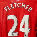 Manchester United 2010-11 Fletcher Home Kit (L)