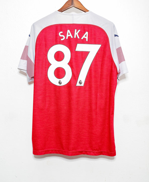 Arsenal 2018-19 Saka Home Kit (2XL)