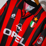 AC Milan 1996-97 Weah Home Kit (L)