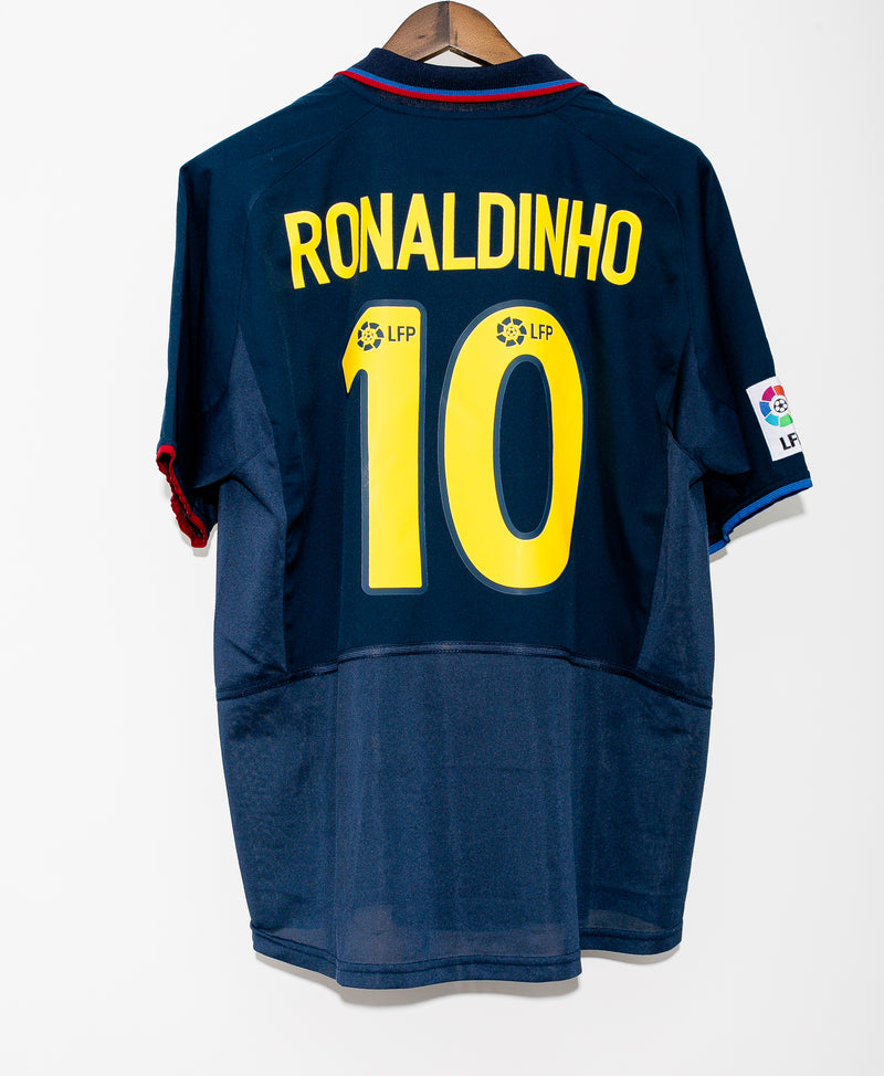 FC Barcelona 2004 - 2005 Away #10 Ronaldinho