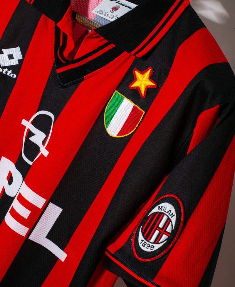 Camiseta AC Milan 1996 home