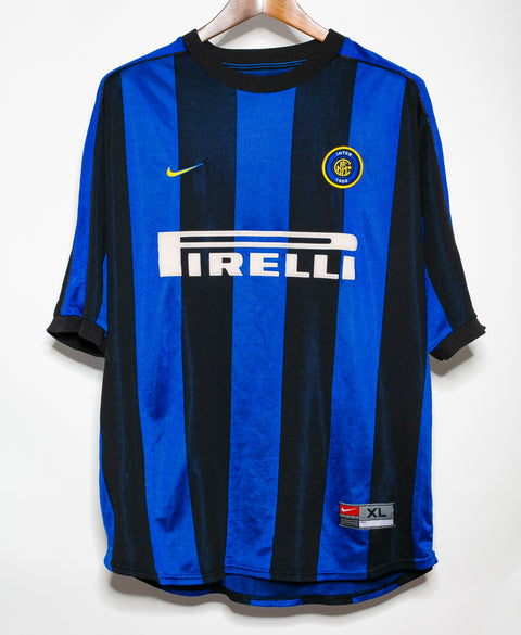 Inter Milan 1999-00 Zamorano Home Kit (XL)