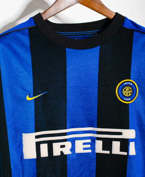 Inter Milan 1999-00 Zamorano Home Kit (XL)