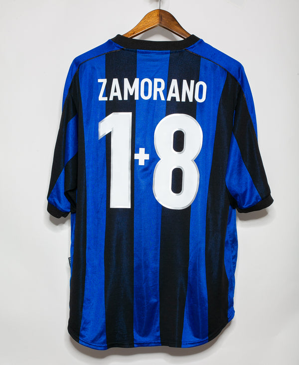 Inter Milan 1999-00 Zamorano Home Kit (XL)