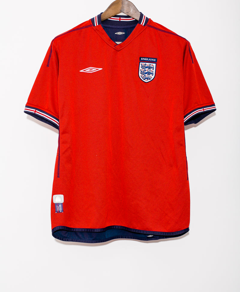2002 - 2004 England National Team Away ( L )