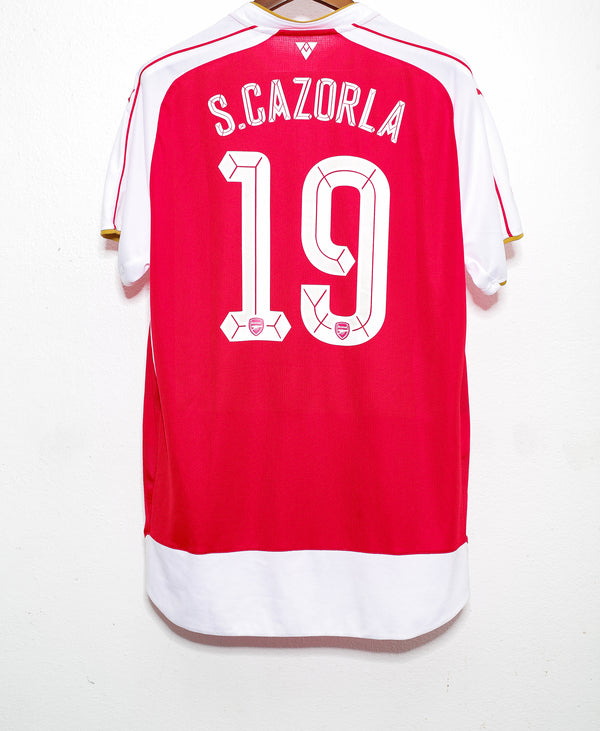 Arsenal 2015-16 Cazorla Home Kit (2XL)