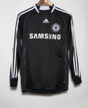Chelsea 2008-08 Drogba Long Sleeve Away Kit (S)