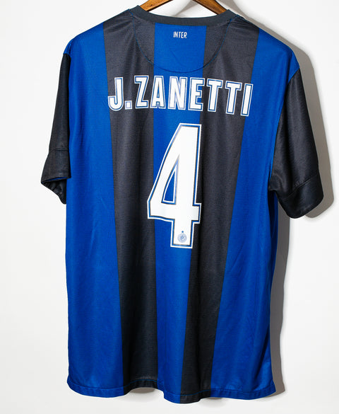 Inter Milan 2012-13 Zanetti Home Kit (XL)