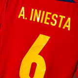 Spain 2012 Iniesta Home Kit (M)