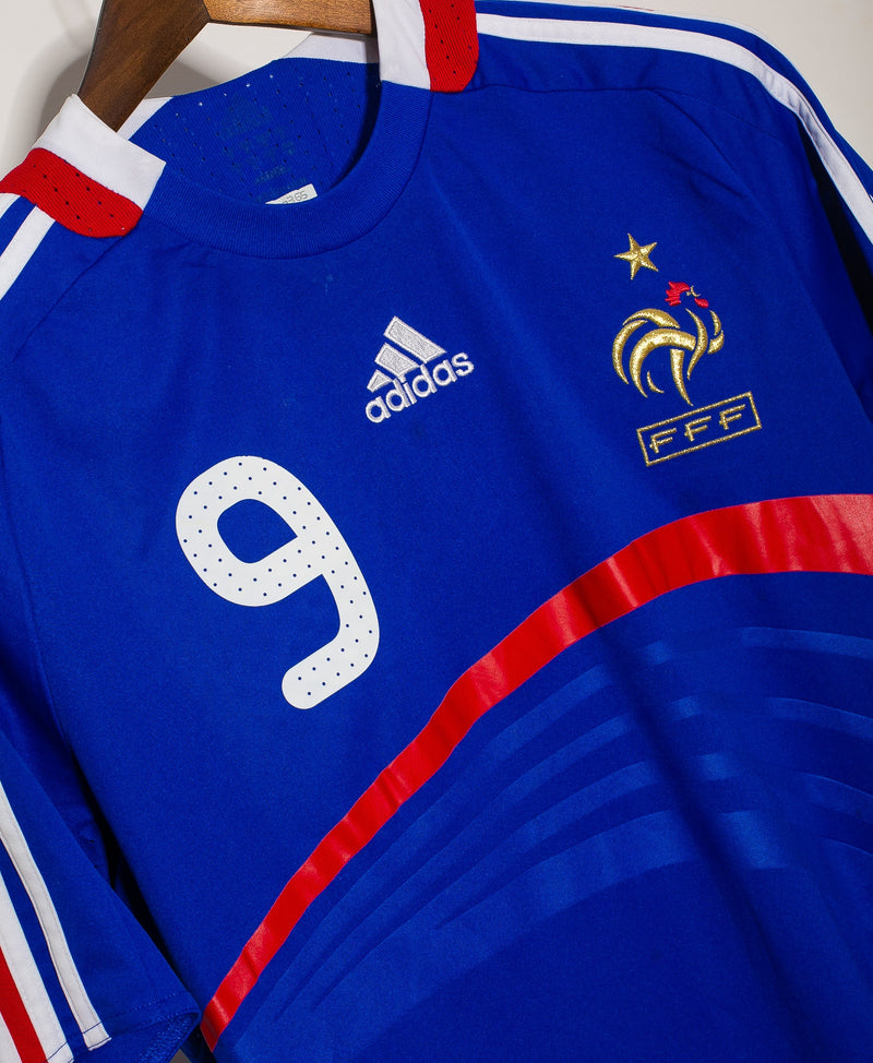 France 2008 Benzema Home Kit (M)
