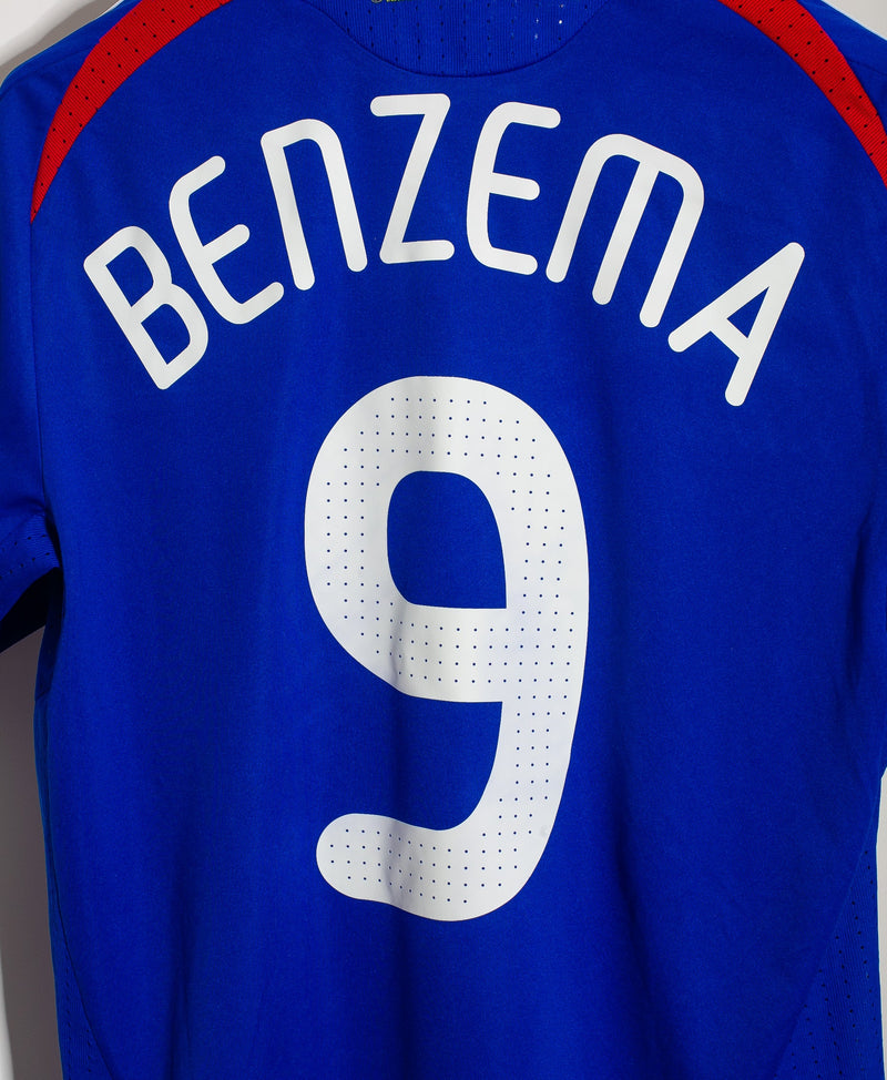France 2008 Benzema Home Kit (M)
