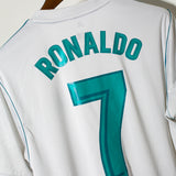 Real Madrid 2017-18 Ronaldo Home Kit (L)
