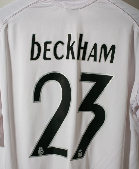 Real Madrid 2005-06 Beckham Home Kit (XL)