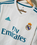 Real Madrid 2017-18 Ronaldo Home Kit (L)