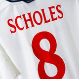 England 1999 Scholes Home Kit (XL)