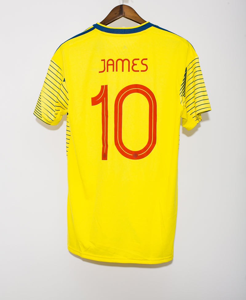 2019 - 2020 Colombia National Team #10 James ( L )